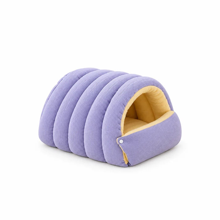 Cozy Corduroy Pet Cave Bed
