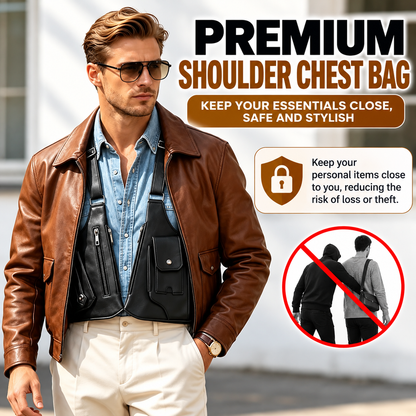 Men's Tactical Chest Bag – Stylish, Lightweight & Functional