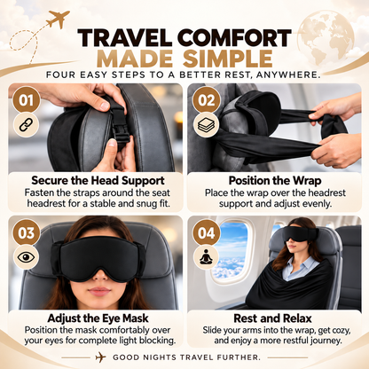 3-in-1 Travel Comfort Set – Sleep Better Anywhere