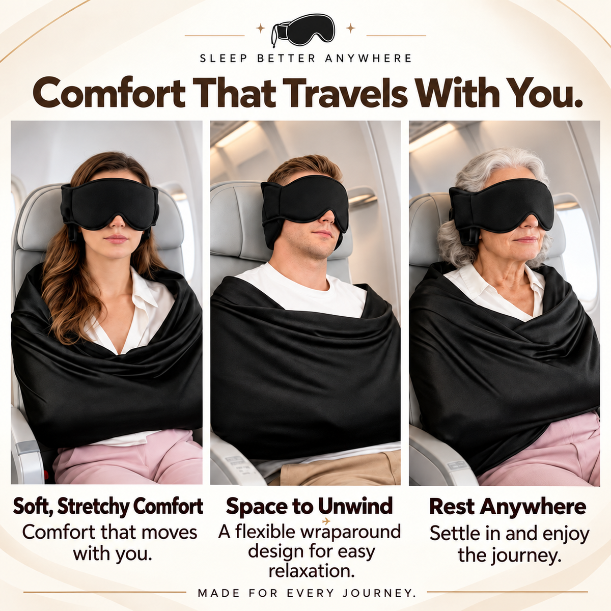 3-in-1 Travel Comfort Set – Sleep Better Anywhere