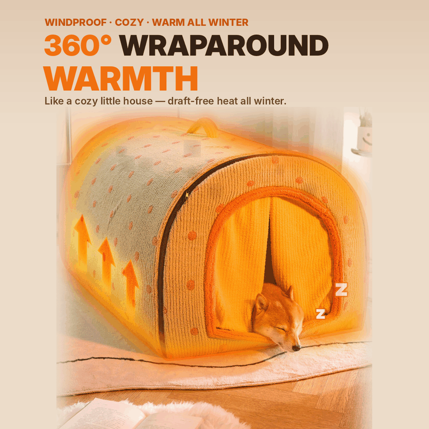 Cozy Haven 2-in-1 Pet House & Sofa Bed